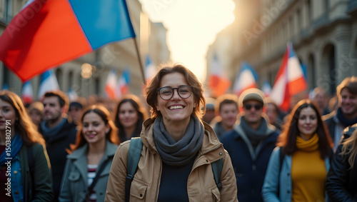 Empowering the People: Economic Populism Through Compelling Imagery - Stock Photos Showcasing Grassroots Financial Empowerment and Advocacy for Citizen-Centric Prosperity photo