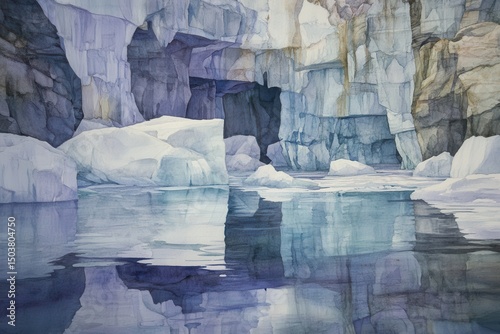 빙하의 반영 (Glacier Reflection)