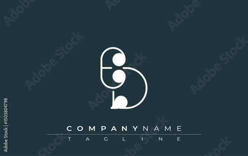 ED Typography Logo Design. Stylish monogram design depiction featuring the letters E and D combined in an artistic signature style, delivering a unique and creative visual representation.