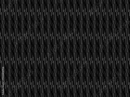 Black metal texture steel background. Perforated metal sheet.	