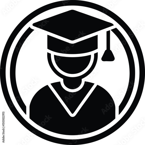 Education Grant Icon Outline Vector Illustration