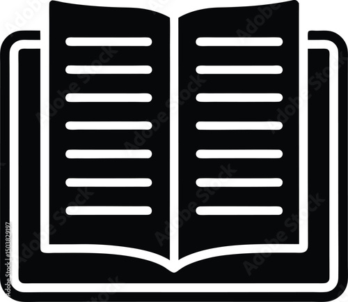 Syllabus Icon Outline Vector Illustration