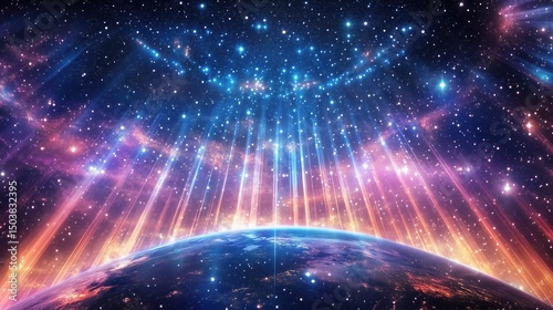 Earth and Space Rays