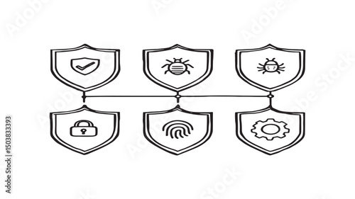 Reliable IT Security Shield Cyber Defense