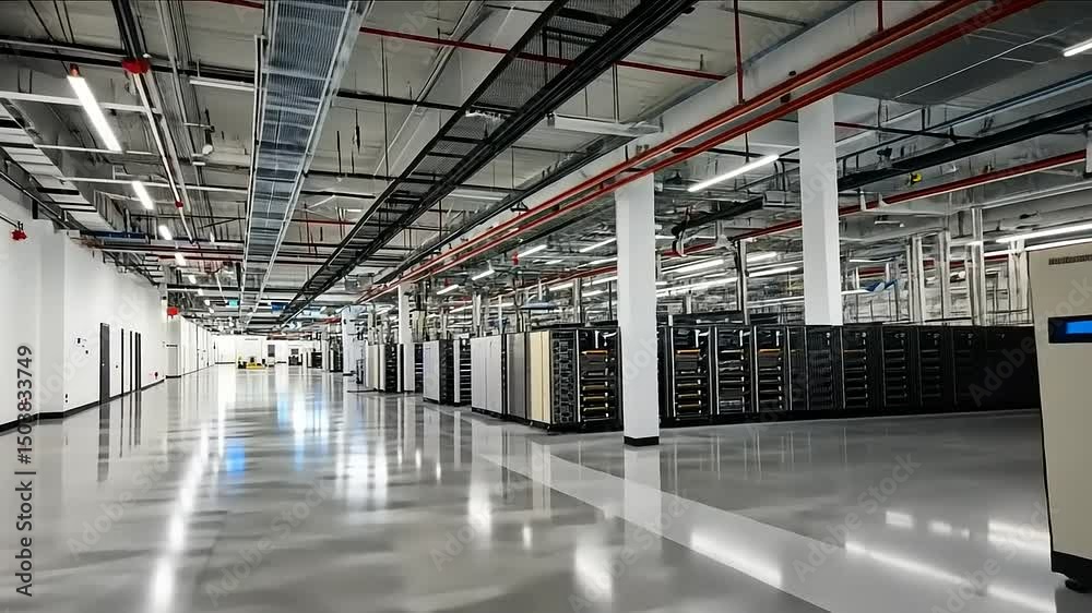 Exploring the Heart of Data: A Glimpse Inside a Modern Data Center Facility Exploring the Heart of Data: A Glimpse Inside a Modern Data Center Facility