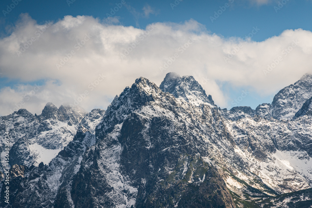 Fototapeta premium View on High Tatras peaks