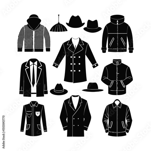 Men's Fashion and Outerwear Silhouettes