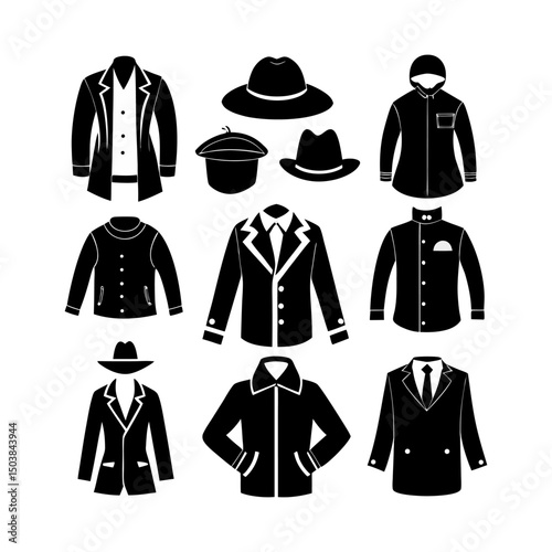 Men's Fashion and Outerwear Silhouettes
