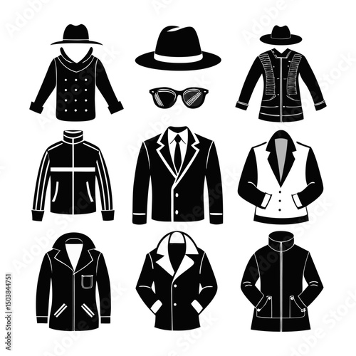 Men's Fashion and Outerwear Silhouettes
