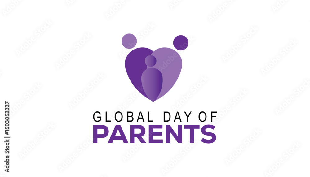 June is Global Day of Parents. Vector template Design for banner, greeting card, poster, prints, social media post ,flyer , T shirt with background. June is Global Day of Parents. Vector template Design for banner, greeting card, poster, prints, social media post ,flyer , T shirt with background.