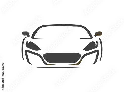 Download Simple Car Business Logo SVG – Clean, Minimalist, Scalable Icon Design for Auto Shops, Dealerships, Mechanics, and Vehicle Branding