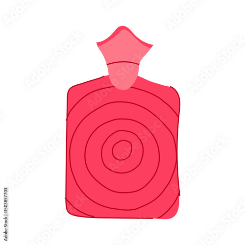 ache bottle pain relief cartoon vector illustration