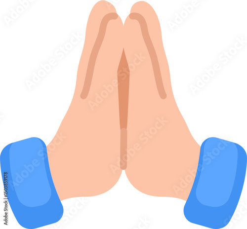 pray hand emoji