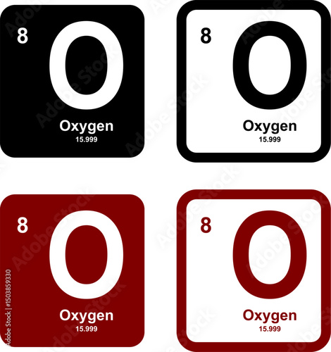 Oxygen icon set. vector template illustration for web design