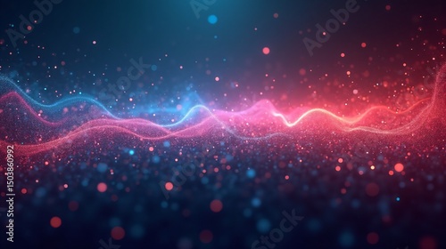 The Dance Glowing Particles of An Abstract Energy Flow
fire and ice,smoke effect,dual nature,abstract 