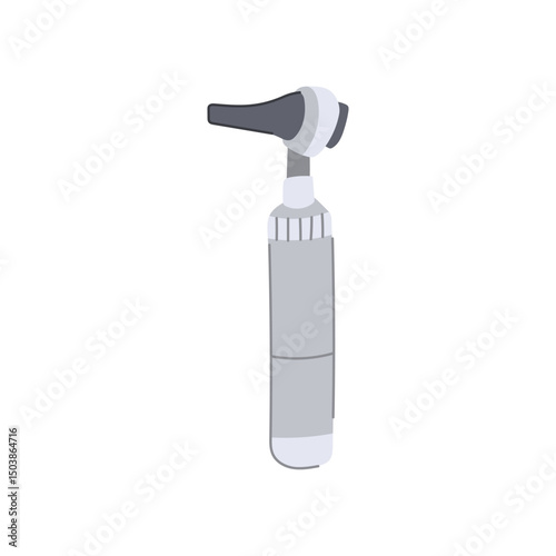medical otoscope cartoon vector illustration