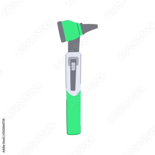 tool otoscope cartoon vector illustration