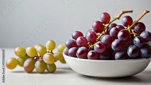 Minimal Purple Fruit Concept photo