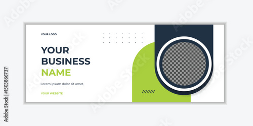 Modern infographics template design. Informational business concept with 2 options, steps, or processes. Abstract geometric design for workflow layout, 