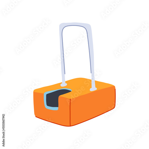protect shoe cleaning cartoon vector illustration