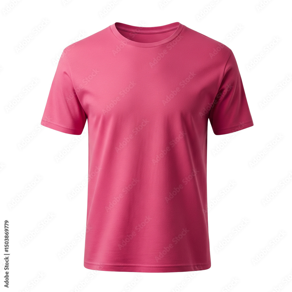 Pink t-shirt isolated on transparent or white background, png Pink t-shirt isolated on transparent or white background, png