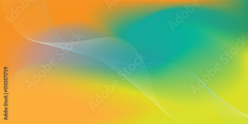Abstract geometric background gradient soft light blue bokeh for Graphic Business background hitech technology digital