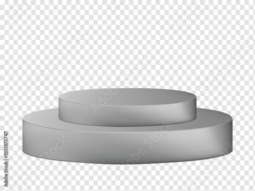 podium background design silver
