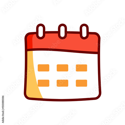 Cartoon Calendar Doodle Hand Drawing