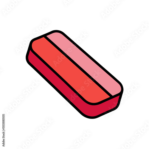 Cartoon Eraser Doodle Clipart