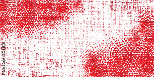 red halftone texture useful as a background