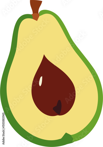 pear fruit vector illustration