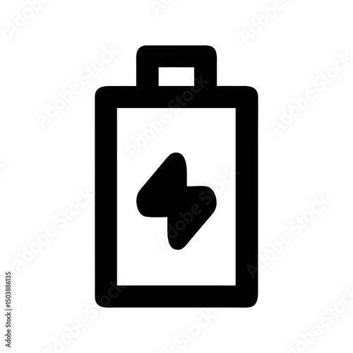 battery icon silhouette flat vector
