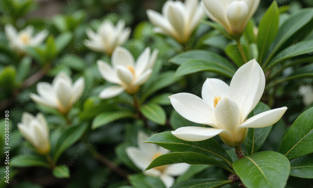 custom made wallpaper toronto digitalSweet Bay Magnolia (Magnolia virginiana) A small to medium-sized tree with fragrant, white flowers and glossy, evergreen leaves. Sweet Bay
