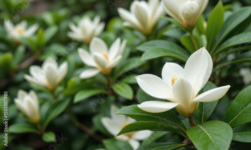Wallpaper Mural Sweet Bay Magnolia (Magnolia virginiana) A small to medium-sized tree with fragrant, white flowers and glossy, evergreen leaves. Sweet Bay Torontodigital.ca