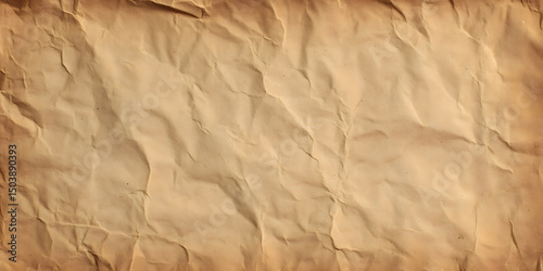 Vintage Paper Background with Faded Edges and Warm Beige Parchment Texture

