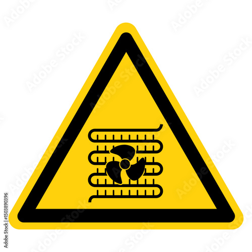 Emergency Colling Center Symbol Sign,Vector Illustration, Isolated On White Background Label.EPS10