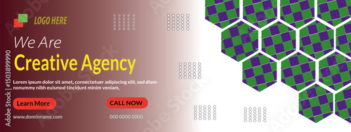 Corporate Social media timeline cover and web banner ads design template. Social media post and advertising design.