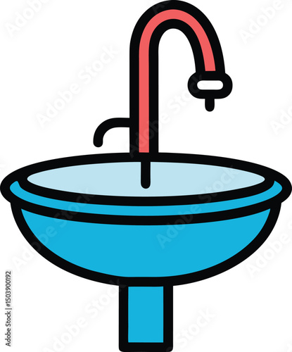 faucet with water drops