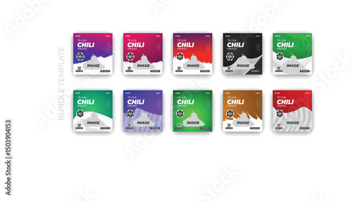 Chili Promotions Social Media & Web Banner Templates