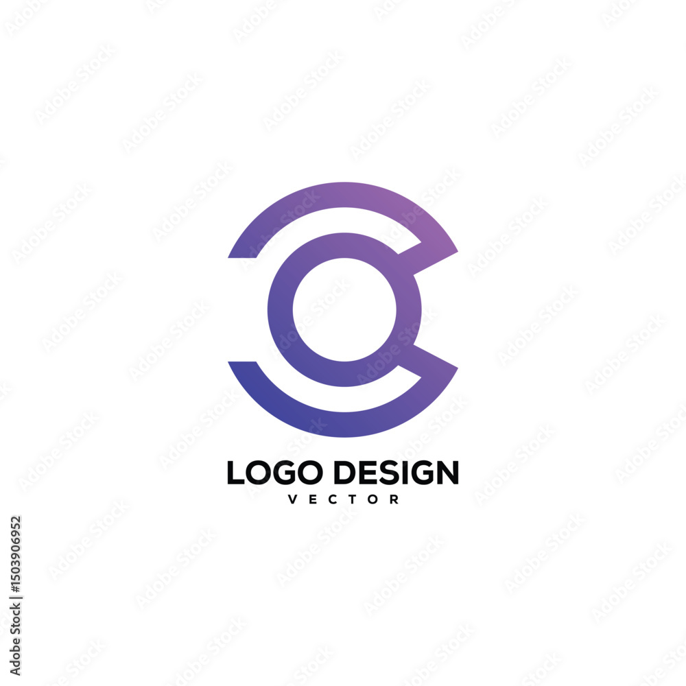 C logo icon design template elements C logo icon design template elements