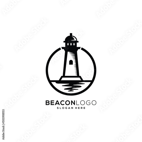 Lighthouse icon. Simple illustration of lighthouse vector icon for web