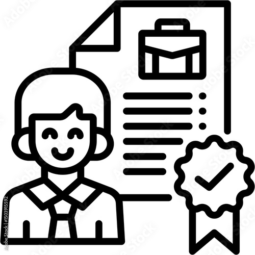 Professional Certification Icon
