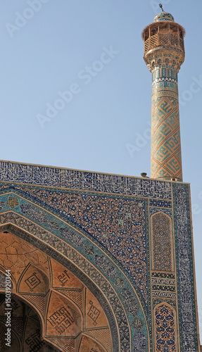 Located in Iran's Isfahan province, Jameh Mosque was built in the 9th century.