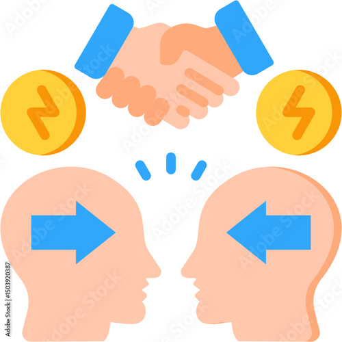 Conflict Resolution Icon