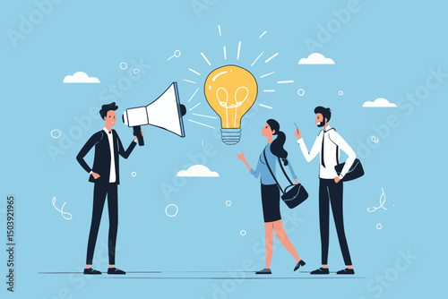 Effective Communication Announcing New Ideas and Strategies to a Team