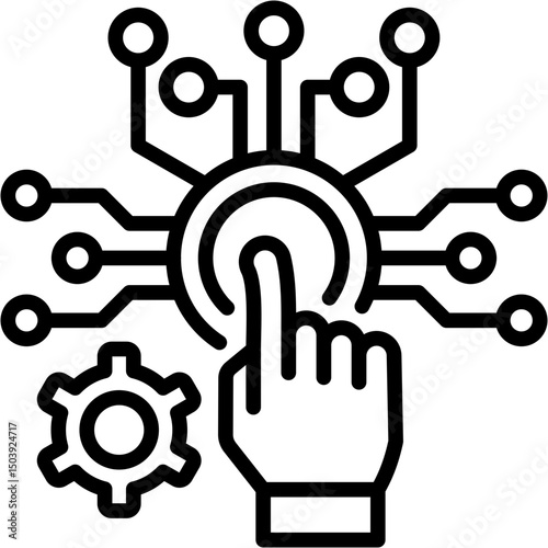 Digitalization Icon