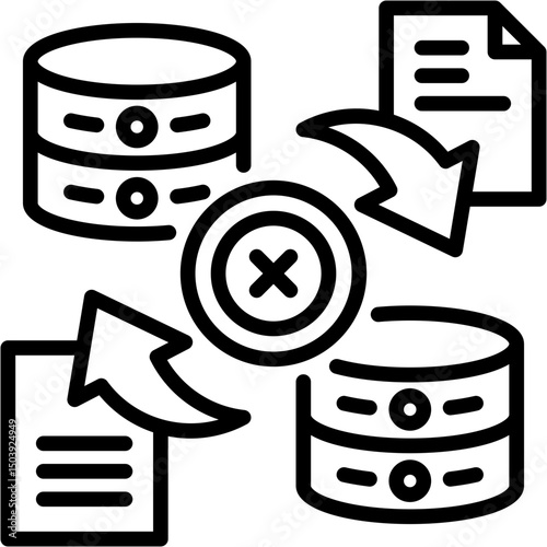 Data Manipulation Icon
