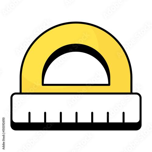 Office Tools Colored Outline Icons