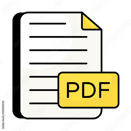 Office Tools Colored Outline Icons