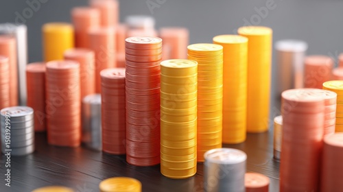 Advanced icon concept for ultra personalized finance models tailored to individual financial needs and unique circumstances